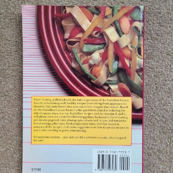 4/$20 Smart Cooking, Quick and Easy Recipes for Healthy Living by Anne L… - Picture 5 of 5